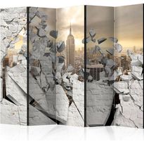 Sermi Artgeist City behind the Wall II, 225x172cm