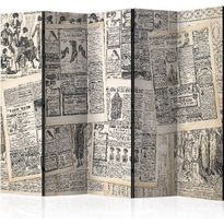 Sermi Artgeist Vintage Newspapers II, 225x172cm