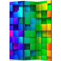 Sermi Artgeist Colourful Cubes, 135x172cm