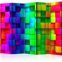 Sermi Artgeist Colourful Cubes II, 225x172cm