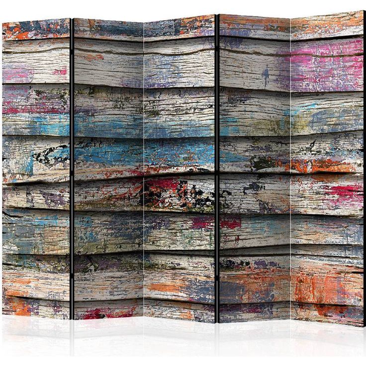 Sermi Artgeist Colourful Wood II, 225x172cm