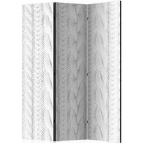 Sermi Artgeist White Knit, 135x172cm