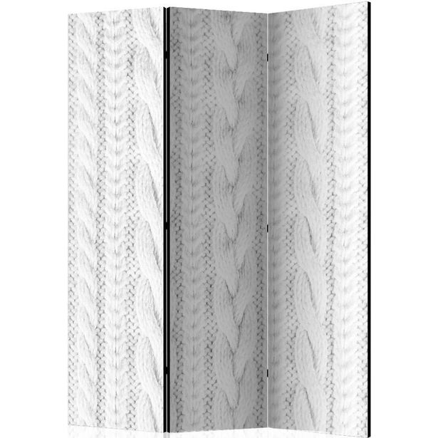 Sermi Artgeist White Knit, 135x172cm