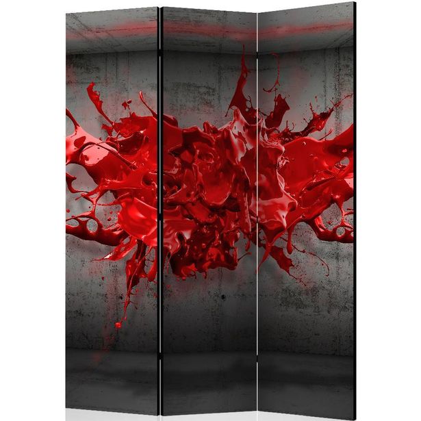 Sermi Artgeist Red Ink Blot, 135x172cm