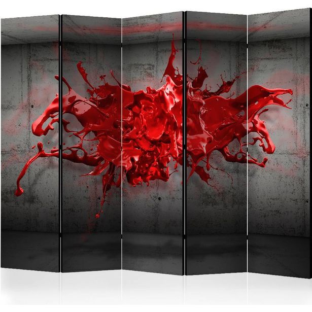 Sermi Artgeist Red Ink Blot II, 225x172cm