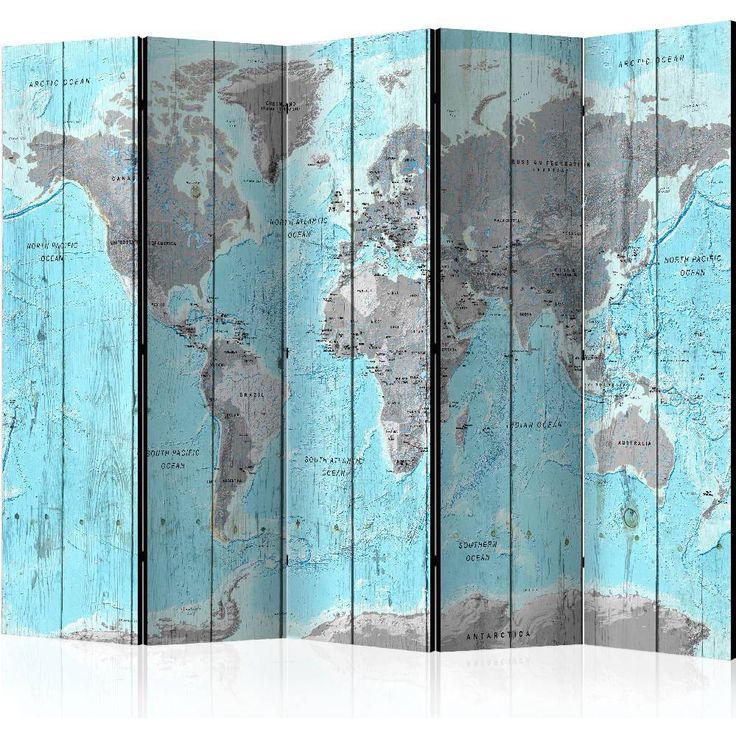Sermi Artgeist Wooden Travels, 225x172cm