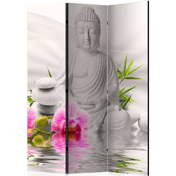 Sermi Artgeist Buddha and Orchids, 135x172cm