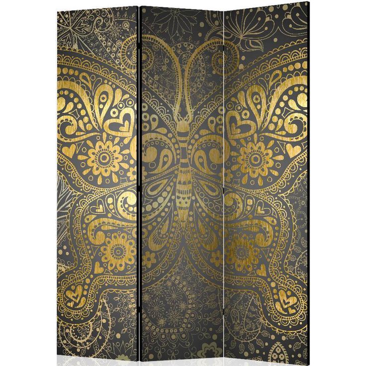 Sermi Artgeist Golden Butterfly, 135x172cm