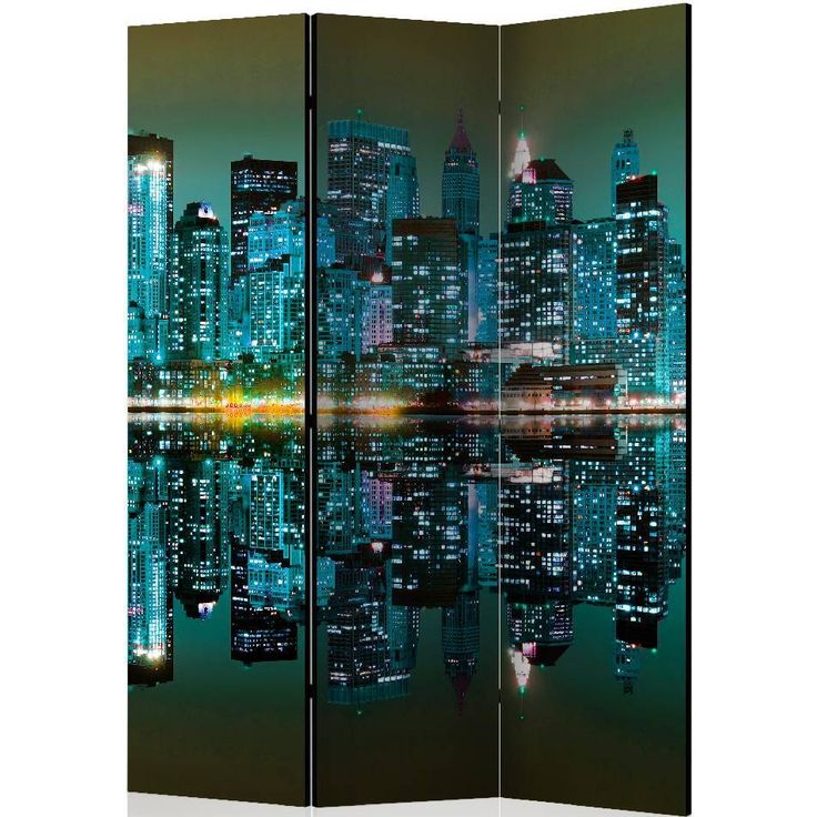 Sermi Artgeist Gold reflections - NYC, 135x172cm