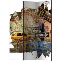 Sermi Artgeist New York Collage, 135x172cm