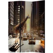 Sermi Artgeist Giraffe in the Big City, 135x172cm
