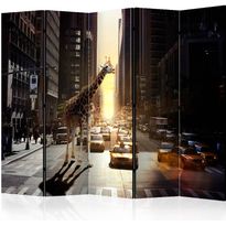 Sermi Artgeist Giraffe in the Big City II, 225x172cm