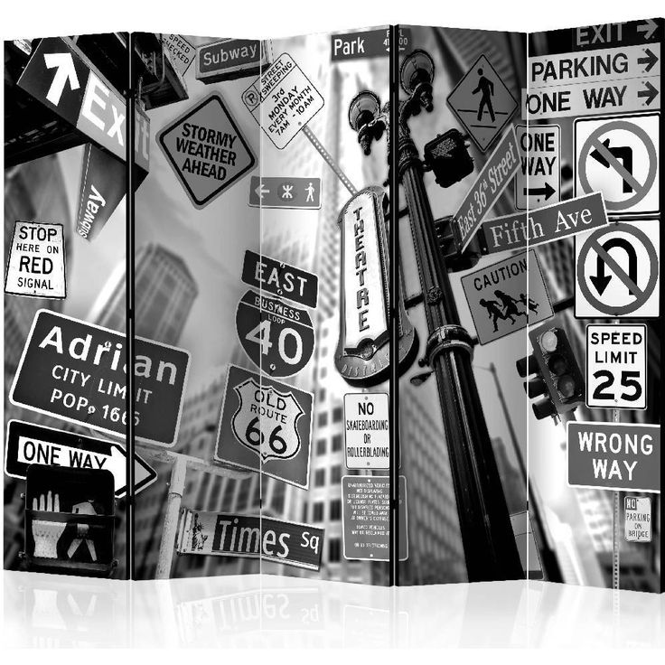 Sermi Artgeist Roads to Manhattan II, 225x172cm