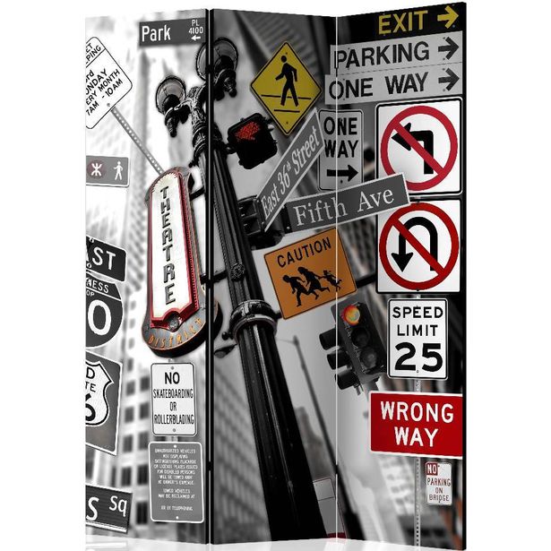 Sermi Artgeist New York Signs, 135x172cm