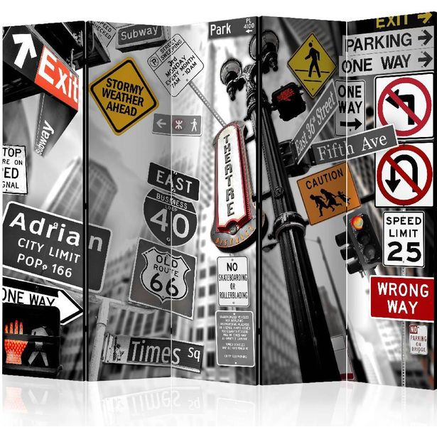 Sermi Artgeist New York Signs II, 225x172cm