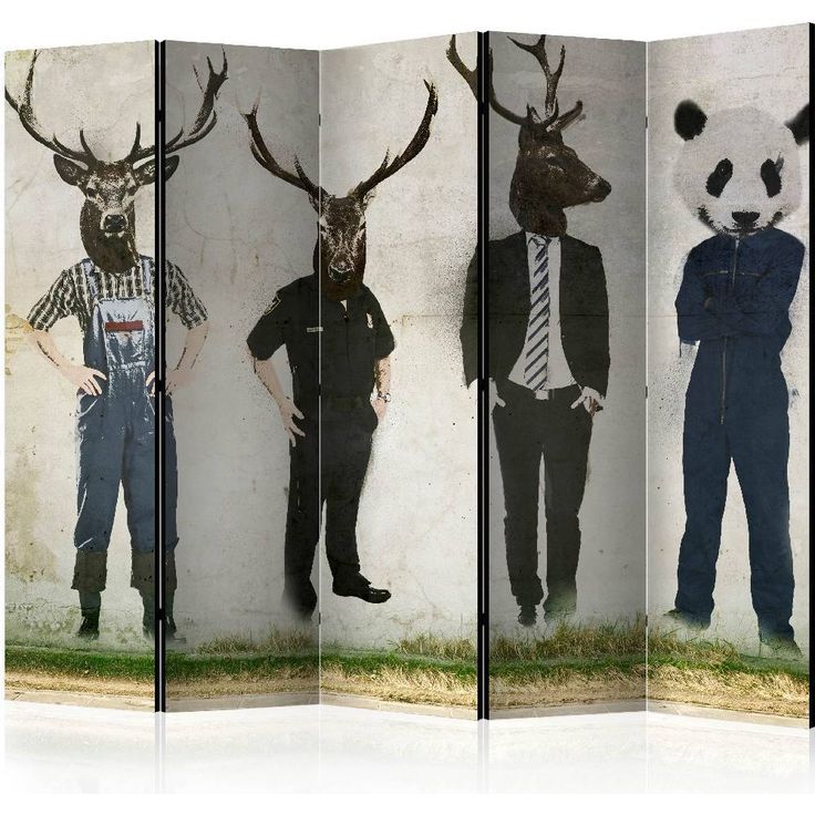 Sermi Artgeist Man or Animal? II, 225x172cm