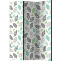 Sermi Artgeist Patterned Leaves, 135x172cm