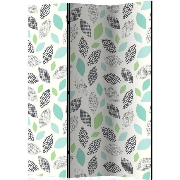 Sermi Artgeist Patterned Leaves, 135x172cm