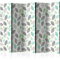 Sermi Artgeist Patterned Leaves II, 225x172cm