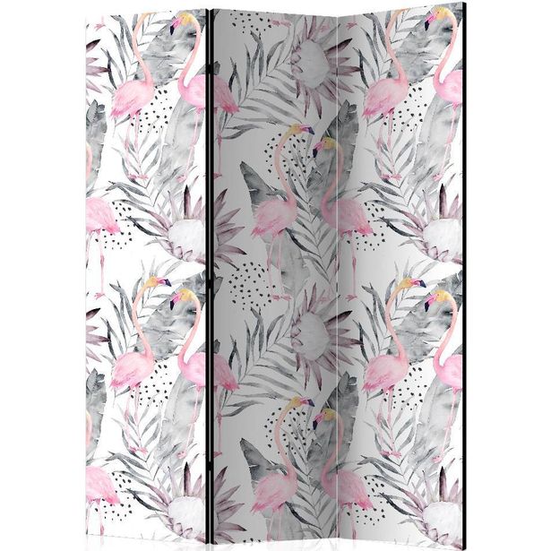 Sermi Artgeist Flamingos and Twigs, 135x172cm