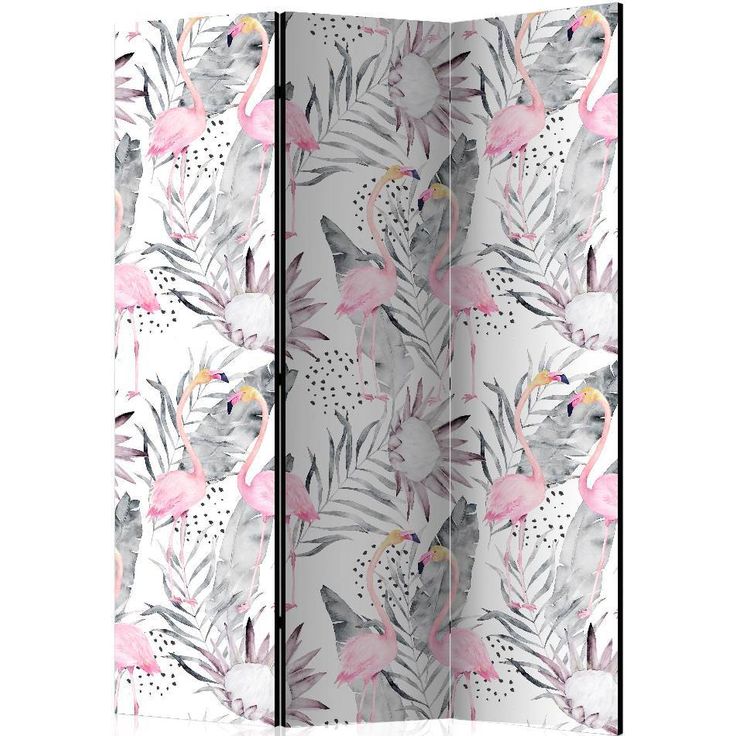 Sermi Artgeist Flamingos and Twigs, 135x172cm