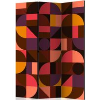 Sermi Artgeist Geometric Red Mosaic, 135x172cm