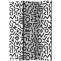 Sermi Artgeist Black and White Maze, 135x172cm