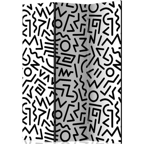 Sermi Artgeist Black and White Maze, 135x172cm