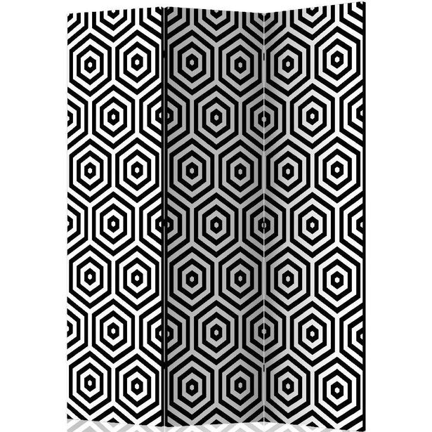 Sermi Artgeist Black and White Hypnosis, 135x172cm