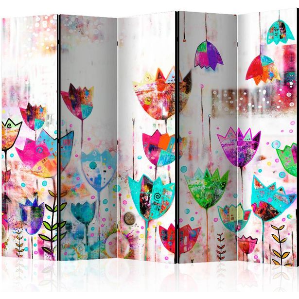 Sermi Artgeist Colorful tulips II, 225x172cm