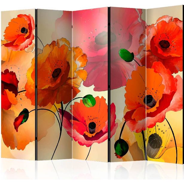 Sermi Artgeist Velvet poppies, 225x172cm