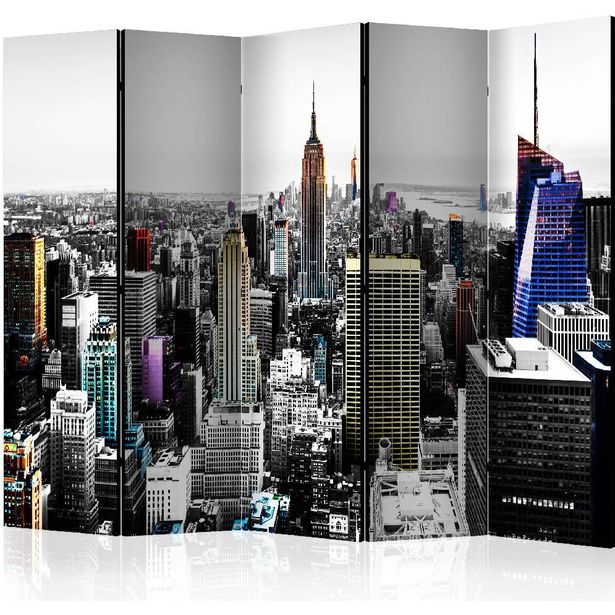 Sermi Artgeist Iridescent skyscrapers II, 225x172cm