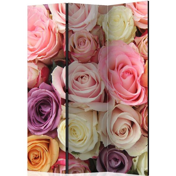 Sermi Artgeist Pastel roses, 135x172cm
