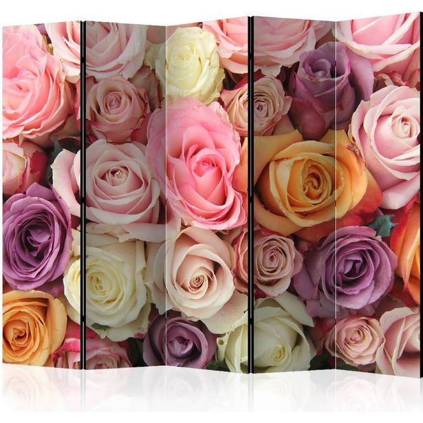 Sermi Artgeist Pastel roses II, 225x172cm
