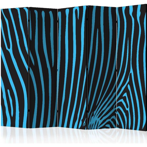 Sermi Artgeist Turquoise Zebra Pattern II, 225x172cm