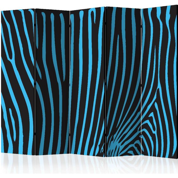 Sermi Artgeist Turquoise Zebra Pattern II, 225x172cm