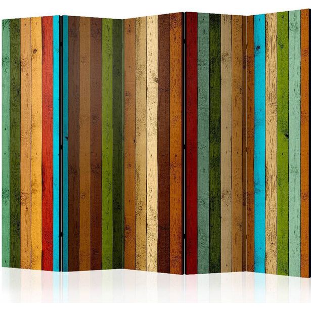 Sermi Artgeist Wooden rainbow II, 225x172cm