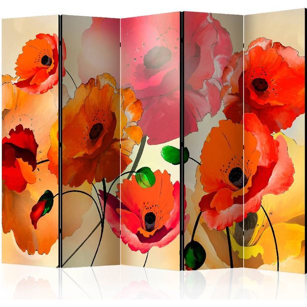 Sermi Artgeist Velvet Poppies III, 225x172cm
