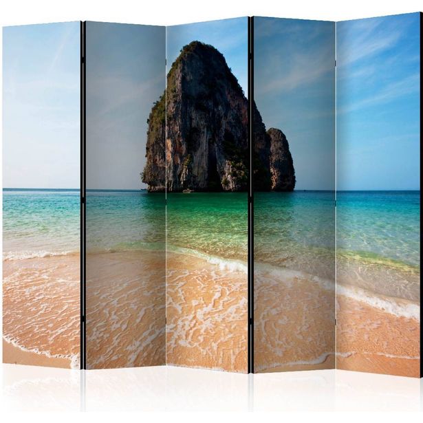 Sermi Artgeist Rock formation by shoreline, Andaman Sea, Thailand II, 225x172cm