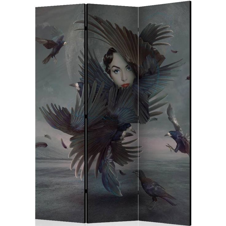 Sermi Artgeist Covered in feathers, 135x172cm