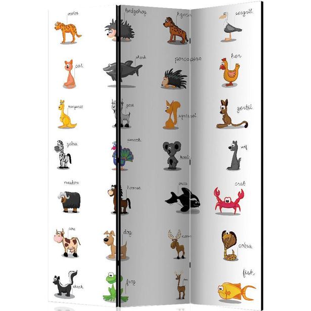Sermi Artgeist Learning by playing - Animals, 135x172cm