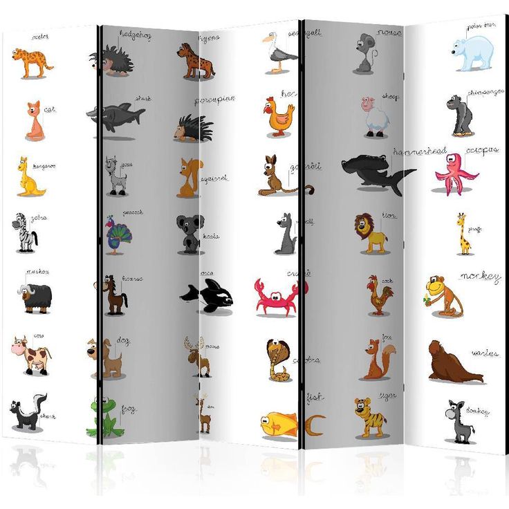 Sermi Artgeist Learning by playing - Animals II, 225x172cm