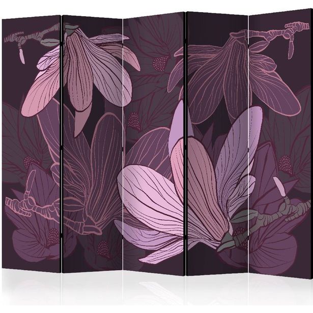 Sermi Artgeist Dreamy flowers II, 225x172cm