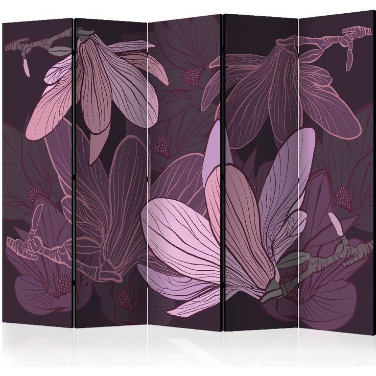 Sermi Artgeist Dreamy flowers II, 225x172cm