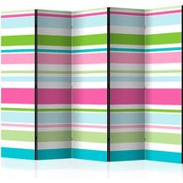 Sermi Artgeist Bright stripes II, 225x172cm