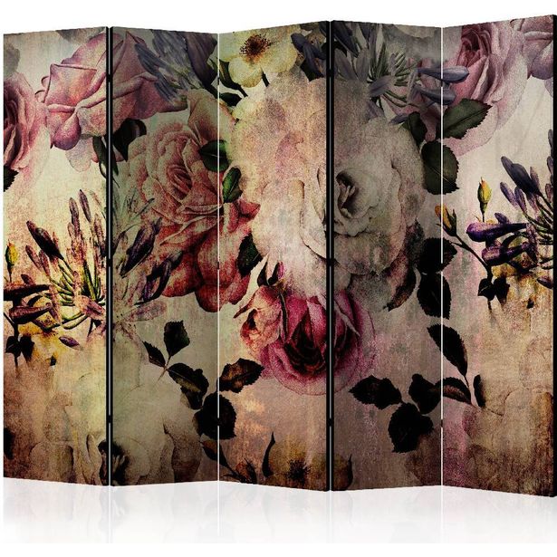 Sermi Artgeist Nostalgia Flowers II, 225x172cm