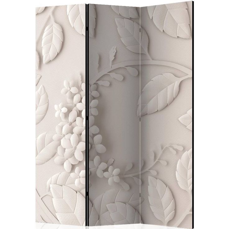 Sermi Artgeist Cream Paper Flowers, 135x172cm