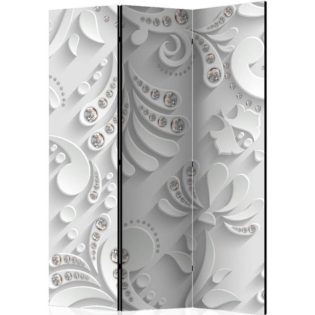 Sermi Artgeist Flowers with Crystals, 135x172cm