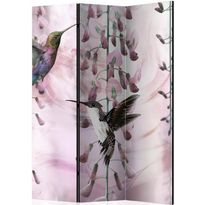 Sermi Artgeist Flying Pink Hummingbirds, 135x172cm