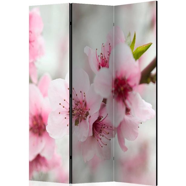 Sermi Artgeist Spring, blooming tree - pink flowers, 135x172cm